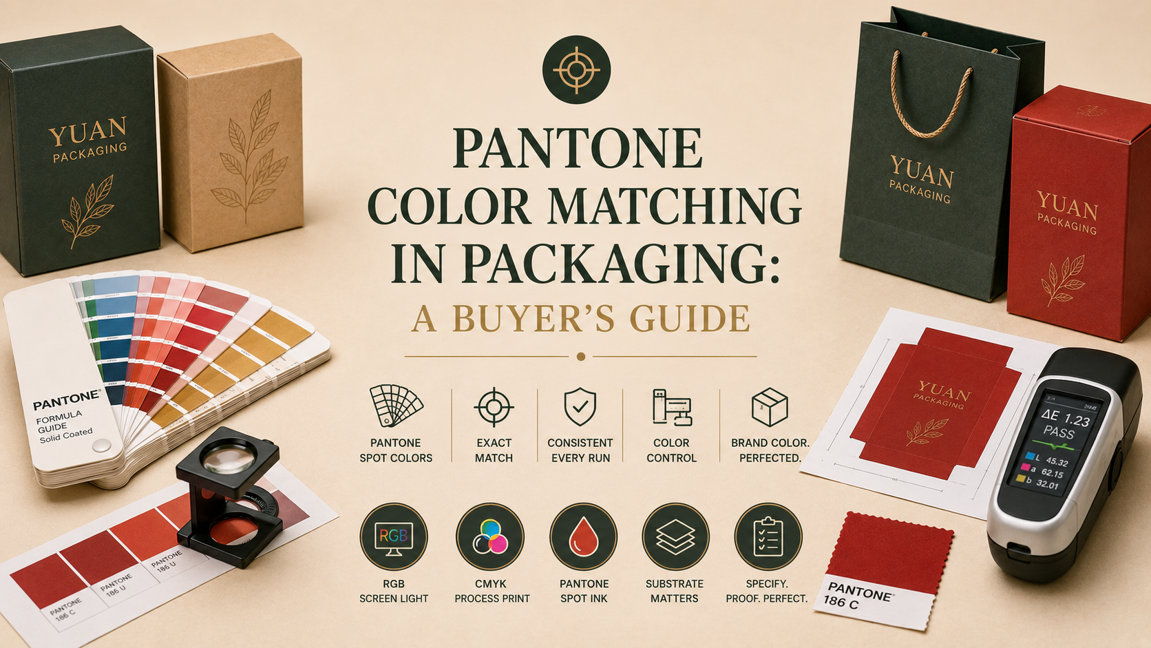 Pantone Color Matching in Packaging: A Buyer's Guide