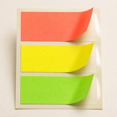 Fluorescent Paper swatch