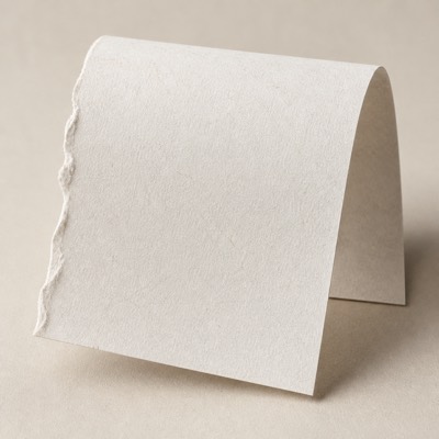 White Kraft swatch
