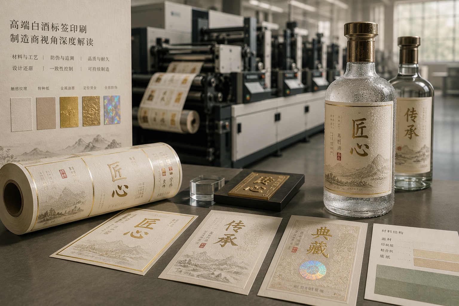 Label Printing for Premium Spirits: A Manufacturer's Perspective