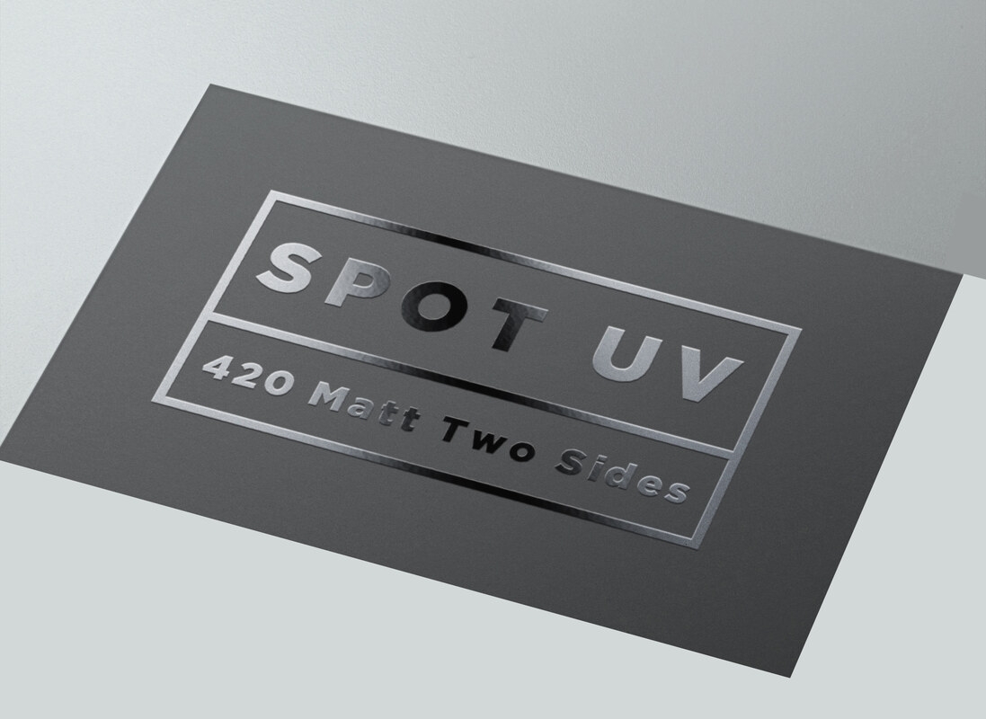 Spot UV swatch
